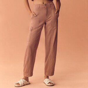 The Carson Utility Barrel Pants by Anthropologie (NEW)
